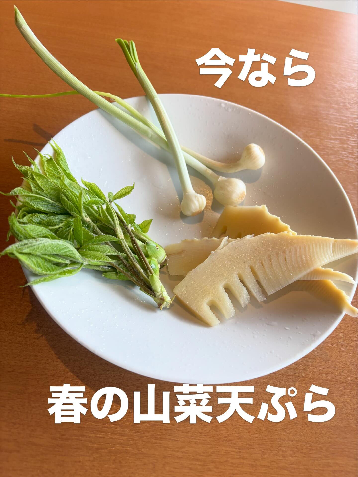 【各務原でつけ麺と共に天ぷら！今なら山菜天ぷらが旨し】